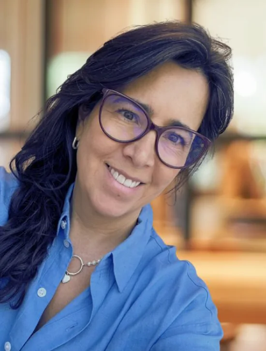Paulina Arrau, Senior Executive Coach, en su consulta de Vitacura